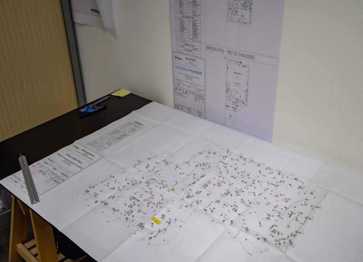 Plan d'étude architecte Lisses 
