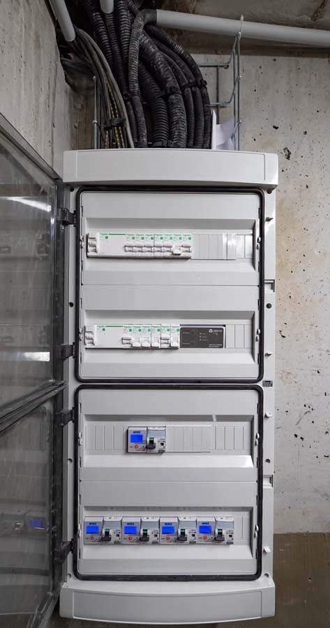 Réaménagement électrique à Lisses